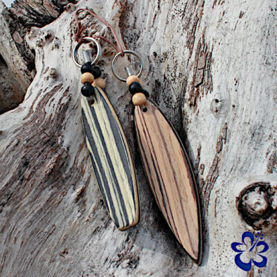 Schlüsselanhänger kite und Surfboard kleine Boards aus Holzfunieren